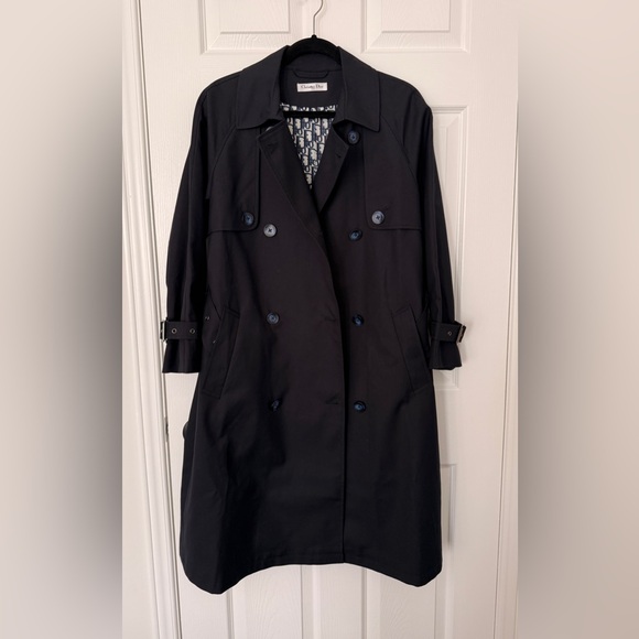 Dior Jackets & Blazers - Dior Navy Double-Breasted Trench Coat( outlet clearance)